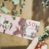 Slowood Paper Wedding Voucher $50