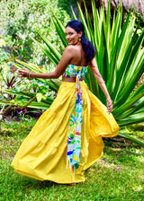 Tanji Tide Tiered Maxi Skirt