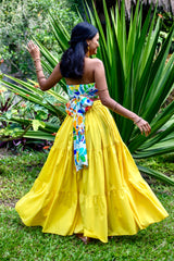 Tanji Tide Tiered Maxi Skirt