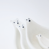 Polar Bear Ceramic Dish - L