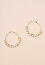 Earring Irene White