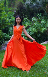 Assinie Sway Flared Maxi Skirt