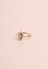 Ring Zirc Stone Eye R Gold