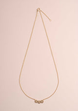 Necklace 3 Flow Necklace Gold