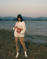 🌽 Mini Pine Corn Leather Bag