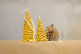 Beeswax Candle - Christmas Tree 12cm