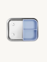 Seashell Silicone Lunch Box - Blue