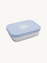 Seashell Silicone Lunch Box - Blue