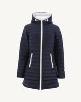 Coat Moscou Blanc-Marine