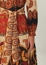 Dress 328952 Ainika-Tiles-Cream