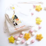 Star Felt Garland Yellow