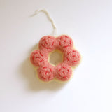 Donut Ornament Pink