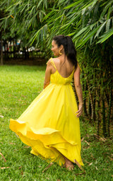 Labadi Breeze Flared Maxi Dress