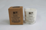 Gold, Frankincense & Myrrh Votive Candle