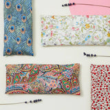 Lavender Relaxation Eye Pillow - Red Berry Pattern