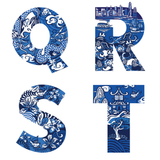 TOTE BAG: Chinoiserie Alphabet (A-Z)