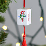 PERSONALISED HANGING DECORATION: Mahjong Tile