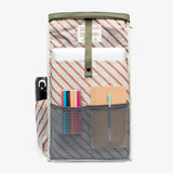 Recycled Roll Mini Backpack - Olive