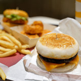 REALISTIC FOOD CANDLE: Sausage Muffin