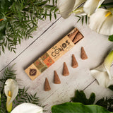 Incense Cones Sandalwood & Yagra
