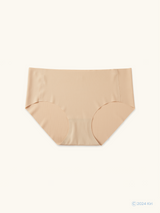 Charlotte Nude Daily Mid-Waist Antibacterial Panty - Kiri