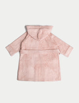Bamboo Organic Cotton Hooded Towel - Seashell Pink (Personalized)