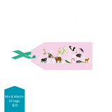 GIFT TAGS: HK Wildlife (pink)