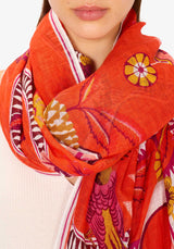 Scarf Et211di65 Orangeade