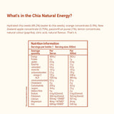 Chia Natural Energy - Orange and Passionfruit 200ml