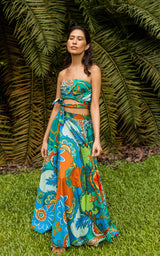 Sange Slit Maxi Skirt