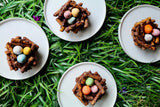 Pretzel Chocolate Easter Nests