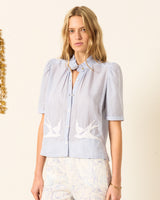 Shirt Winn Swallow Str Blue