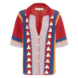 Blouse Harrison Shirt Lavender-Red