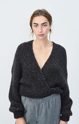 Cardigan East19a Anthracite-Chine