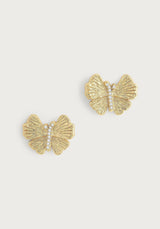 Earring Butterfly St Ea Gold