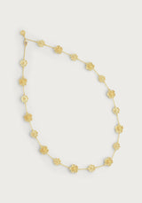 Necklace Wildflower St Ne Gold