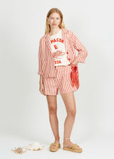 Tshirt Femme Pasta E Ba Ecru-12