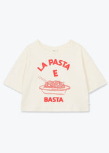 Tshirt Femme Pasta E Ba Ecru-12