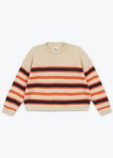 Pullover Femme Rayures Multico-110