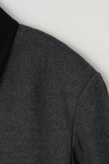 Jacket Button Pocket J Charcoal