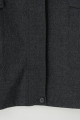 Jacket Button Pocket J Charcoal