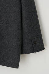 Jacket Button Pocket J Charcoal