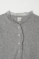 Cardigan Cashmere Fri Car Gray