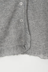 Cardigan Cashmere Fri Car Gray