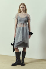 Skirt Cashmere Fri Ski Gray