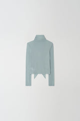 Turtleneck Jersey String Turt T-s Sky-Blue