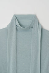 Turtleneck Jersey String Turt T-s Sky-Blue