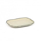 LA NOUVELLE TABLE Off White Plate Rectangular N?X3