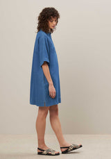 Denim Dress Roster Bbrn616 02-Medium-Bleach