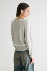 Pullover Geros K1008u Oyster